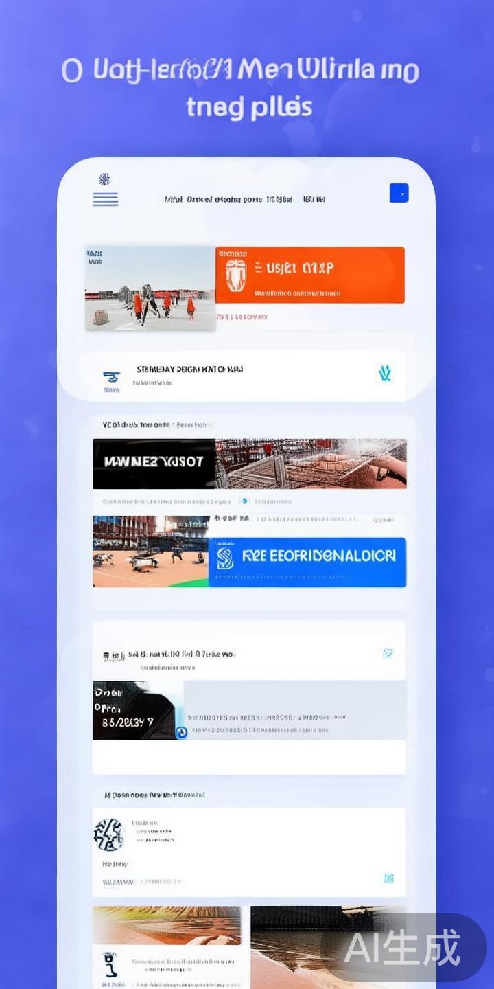 应用界面设计简洁明了，用户可以轻松找到感兴趣的体育